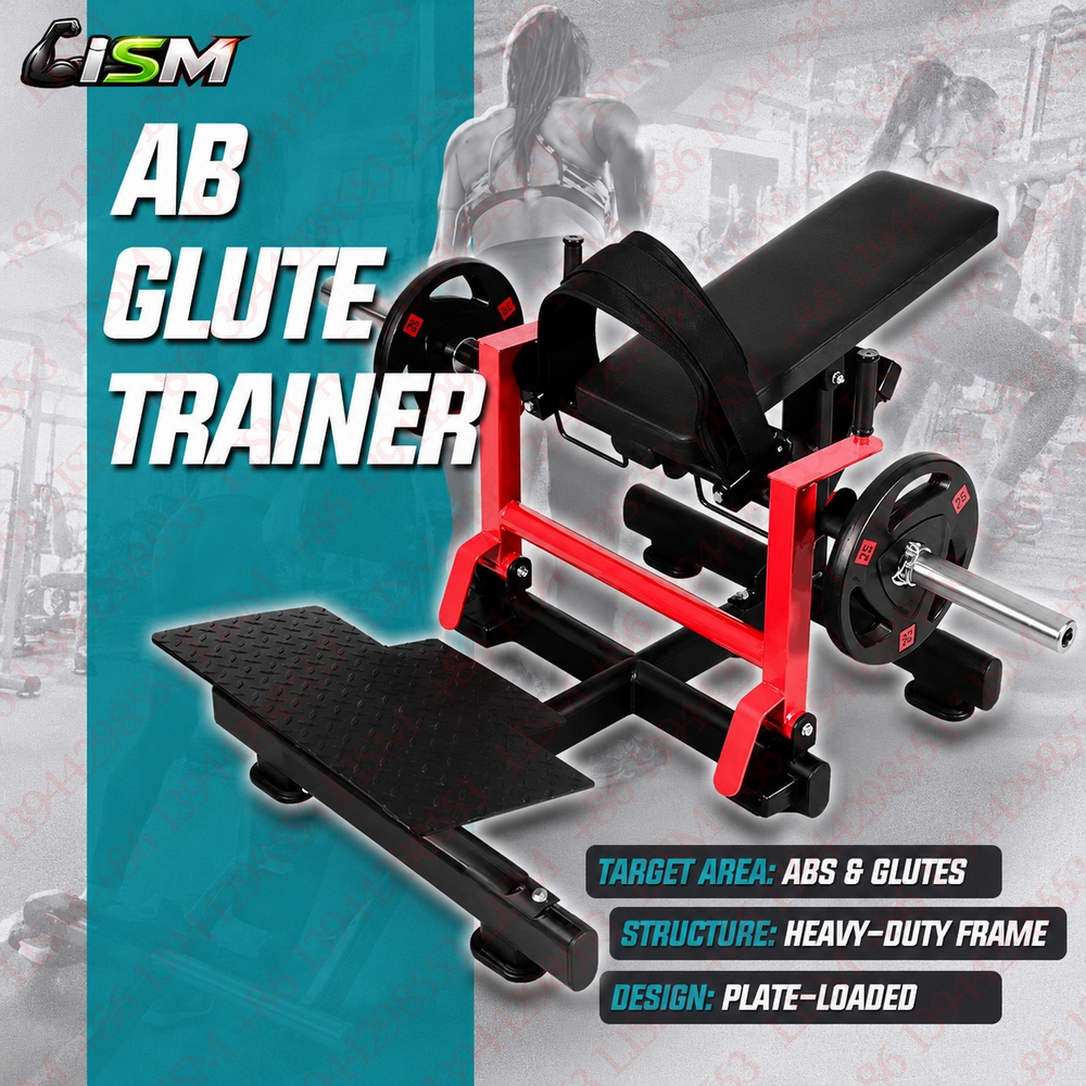 Home Gym Hip Thrust Machine - Commercial Hip Thrust Glute Bridge Machine