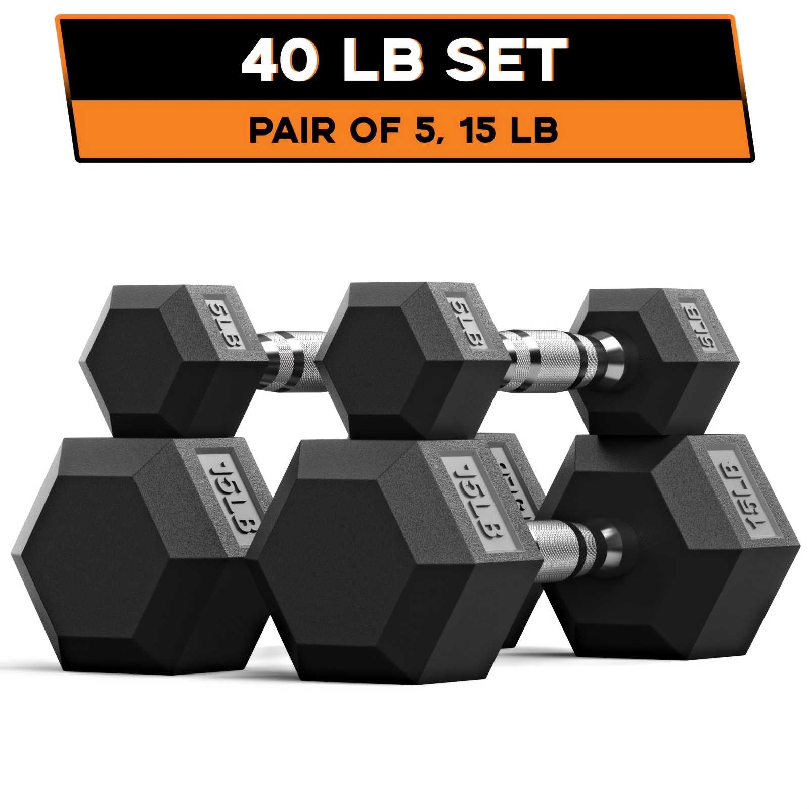 40-355LB HEX Dumbbell Set Rubb - Home Gym Dumbbell Workout 리뷰 및 가격