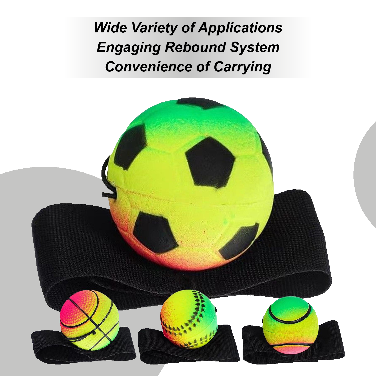 Wrist Ball 4-Piece Rubber Wris - Home Gym Luxury 리뷰 및 가격
