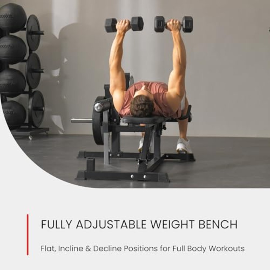 Adjustable Weight Bench with L - Home Gym Hip Thrust Machine 리뷰 및 가격