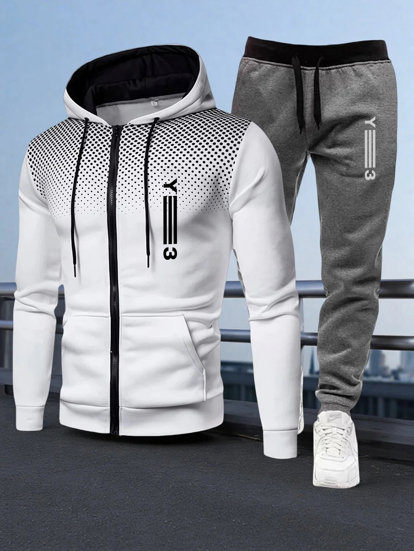 Mens Tracksuit Print Casual Si - Home Gym Usa 리뷰 및 가격