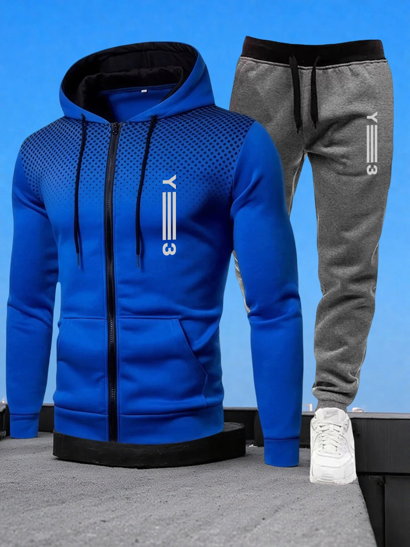 Mens Tracksuit Print Casual Si - Home Gym Usa 리뷰 및 가격