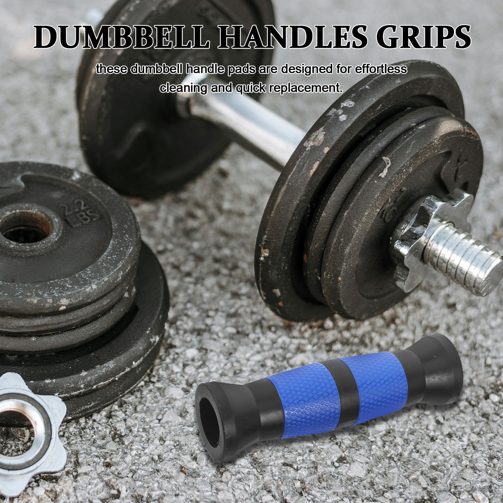 2Pcs Blue Black Reusable Dumbb - Home Gym Dumbbell Workout 리뷰 및 가격