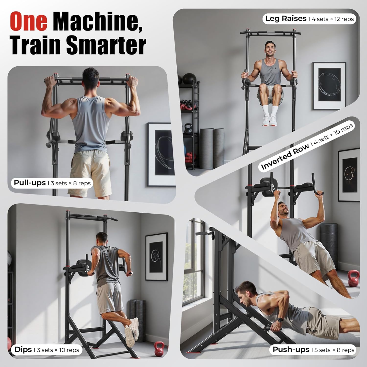 Sportsroyals Power Tower Pull  - Home Gym Pull Up Bar 리뷰 및 가격