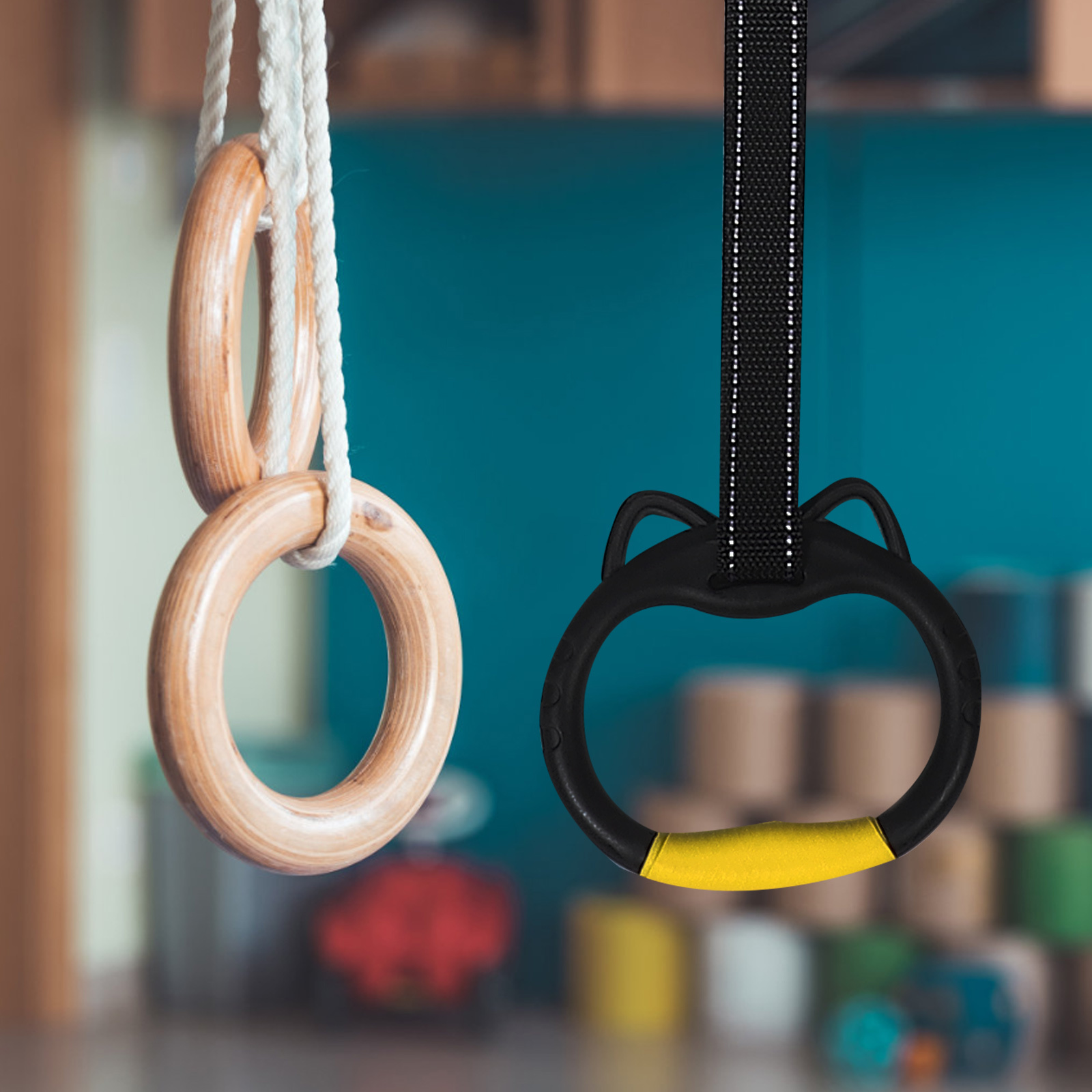 1 set 1 Set Gymnastics Rings F - Home Gym Luxury 리뷰 및 가격