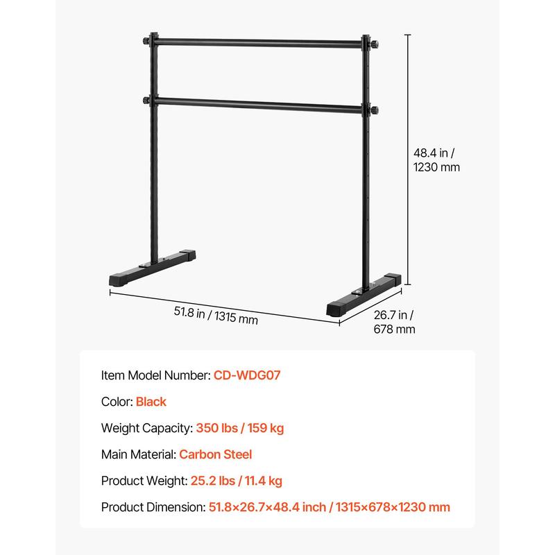 Dance Training Rack 4 Ft For H - Home Gym Luxury 리뷰 및 가격