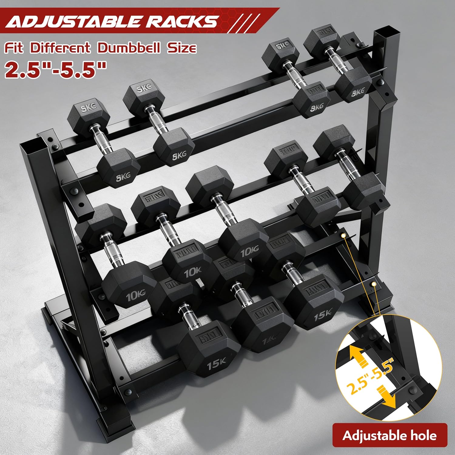 Home Gym Dumbbell Rack, Iron M - Home Gym Usa 리뷰 및 가격