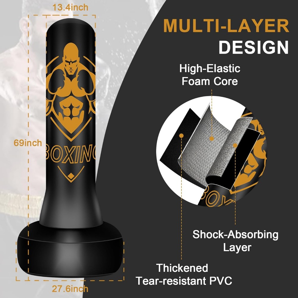 Freestanding 70 Inch Heavy Bag - Boxing Bag Stand 리뷰 및 가격