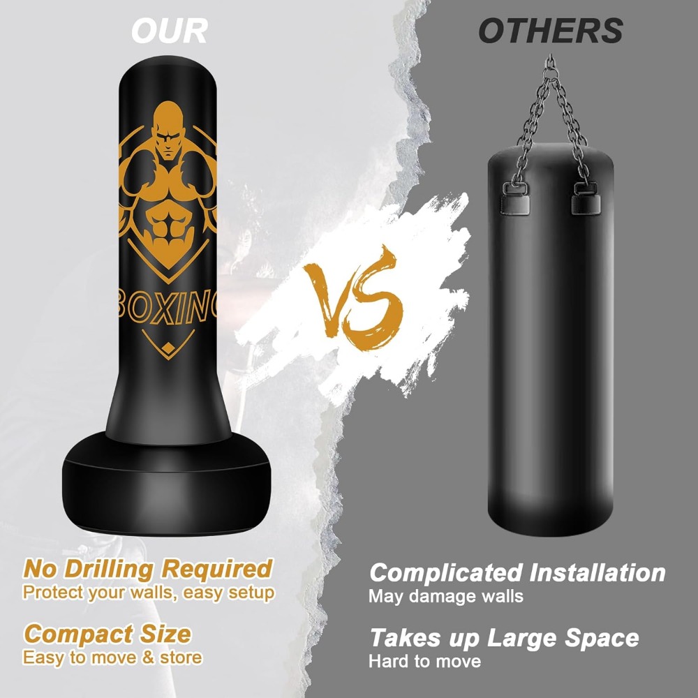 Freestanding 70 Inch Heavy Bag - Boxing Bag Stand 리뷰 및 가격