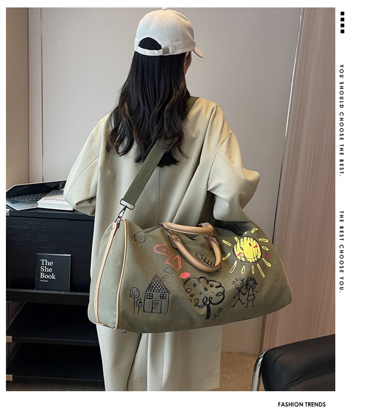 Large Capacity Travel Bag Wome - Home Gym Packages 리뷰 및 가격