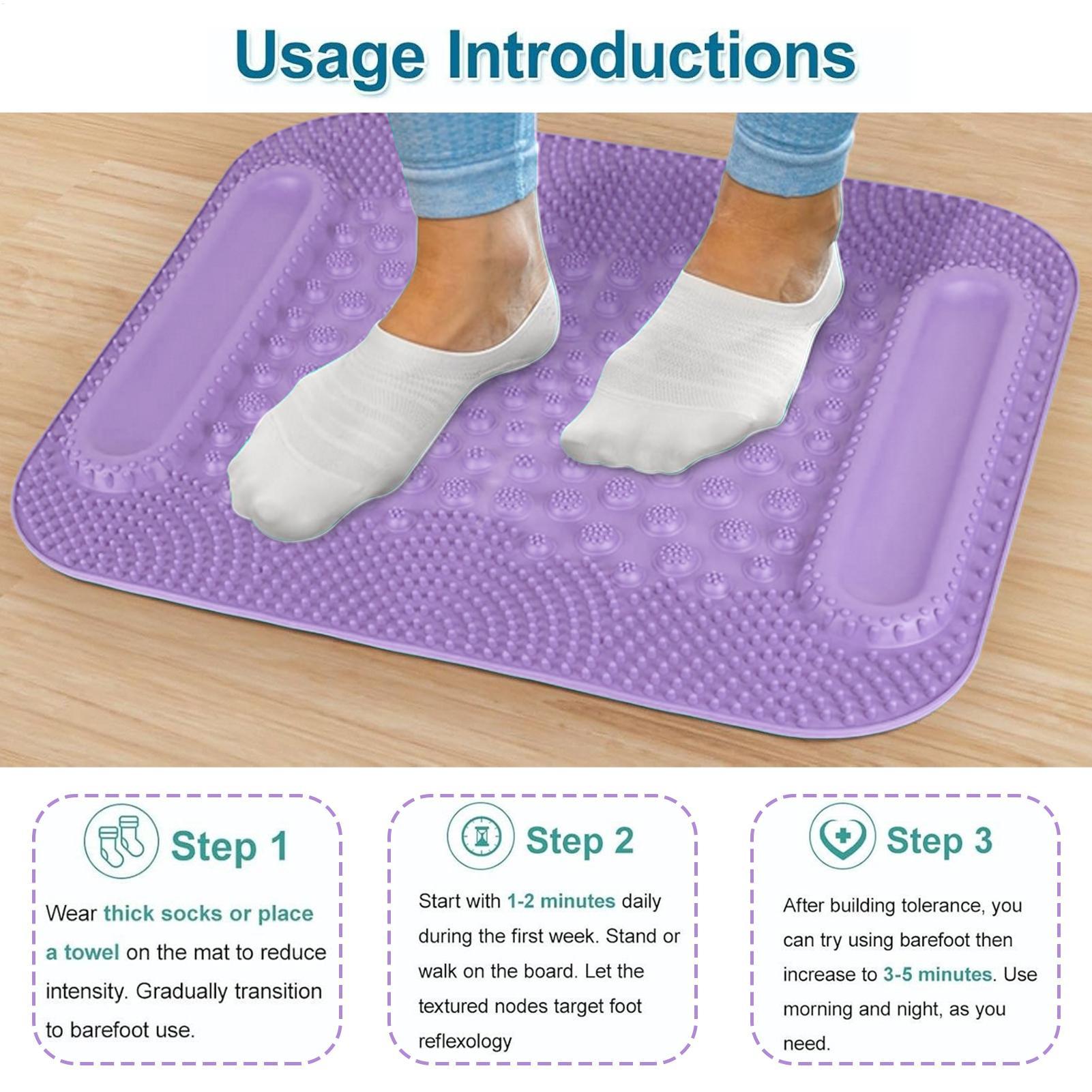 Foot Massage Mat Foot Reflexol - Home Zone Gym 리뷰 및 가격