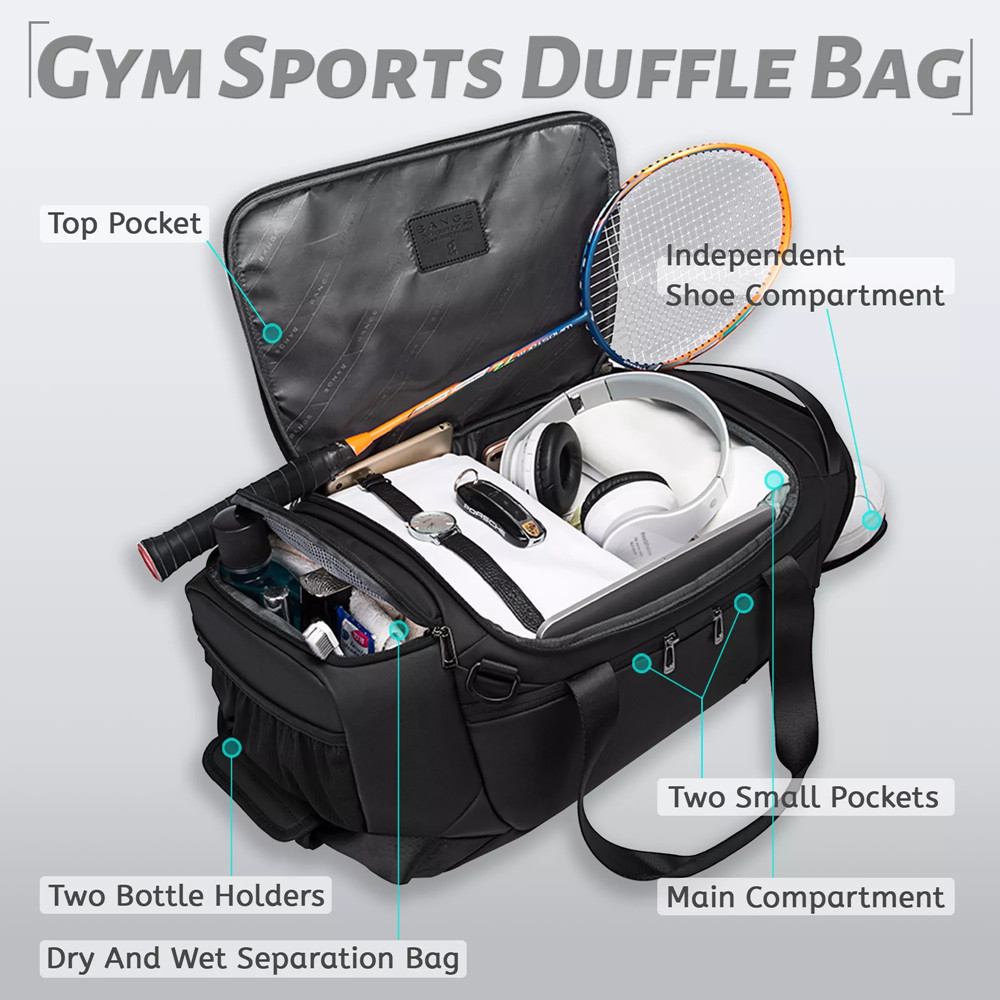 BANGE Sports Bags Men Gym Bags - Home Gym Packages 리뷰 및 가격