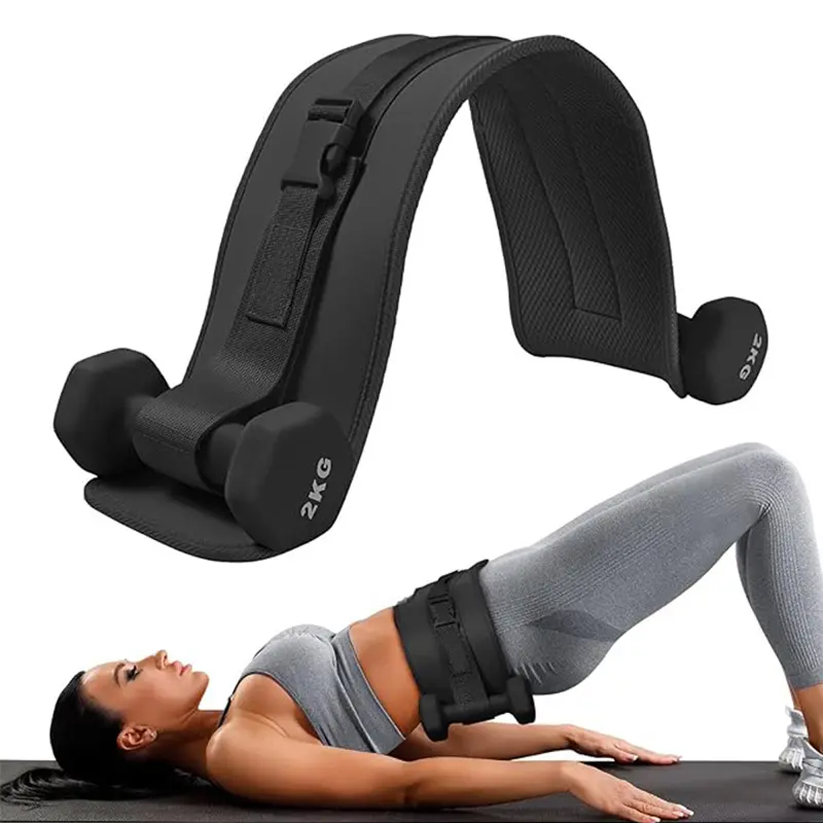 Adjustable Weighted Waist Belt - Home Gym Dumbbell Workout 리뷰 및 가격