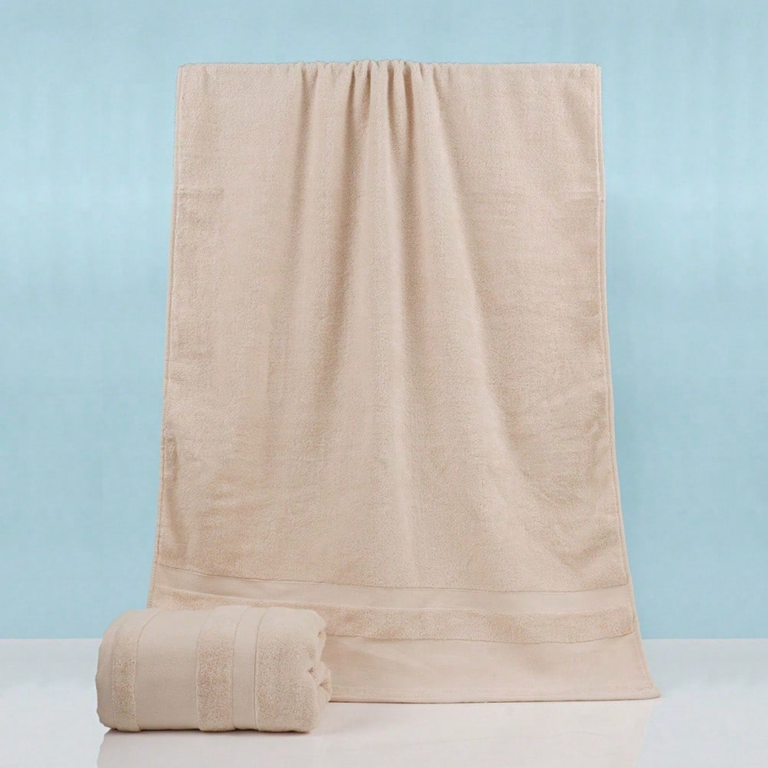 1PC Premium Cotton Bath Towel  - Home Gym Luxury 리뷰 및 가격