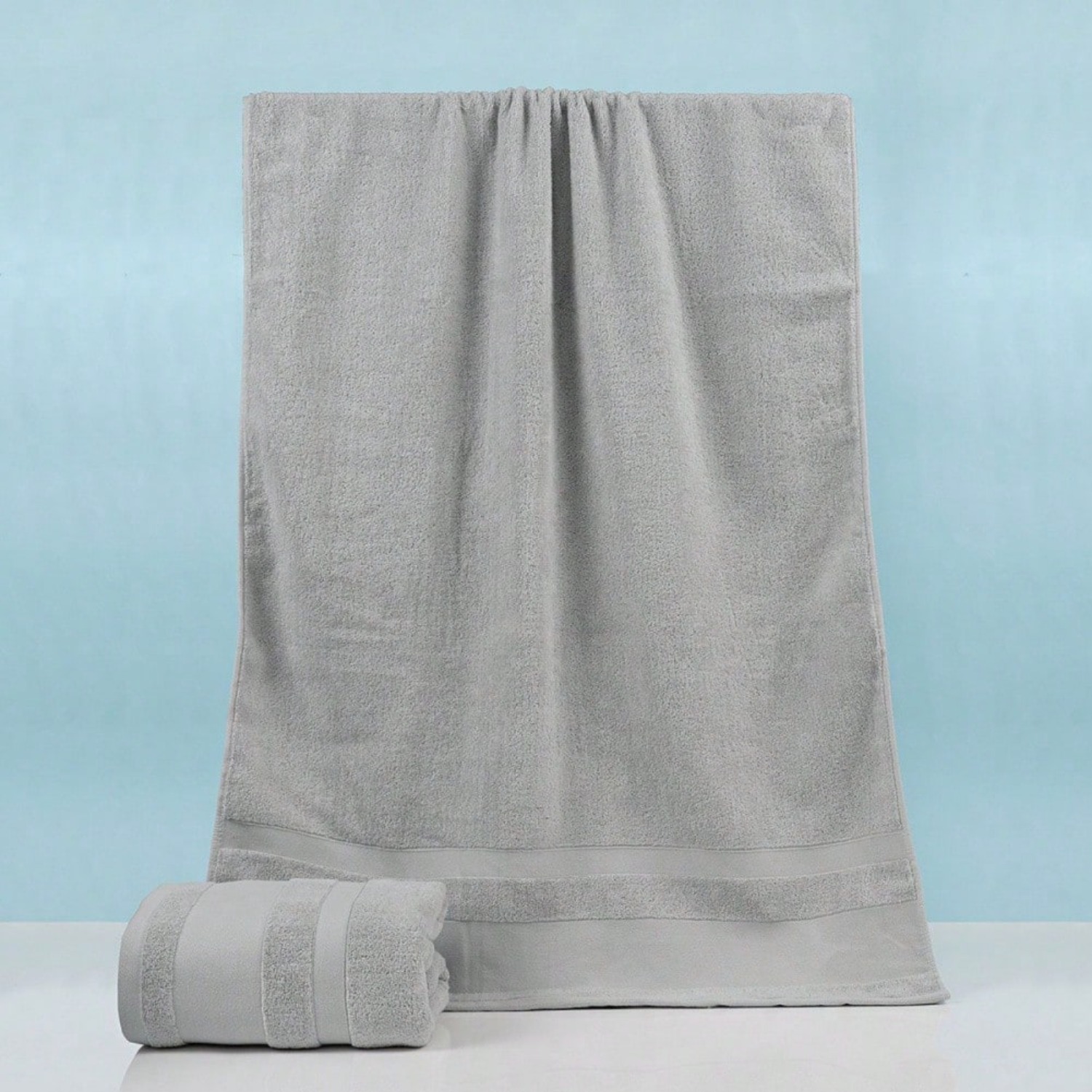 1PC Premium Cotton Bath Towel  - Home Gym Luxury 리뷰 및 가격