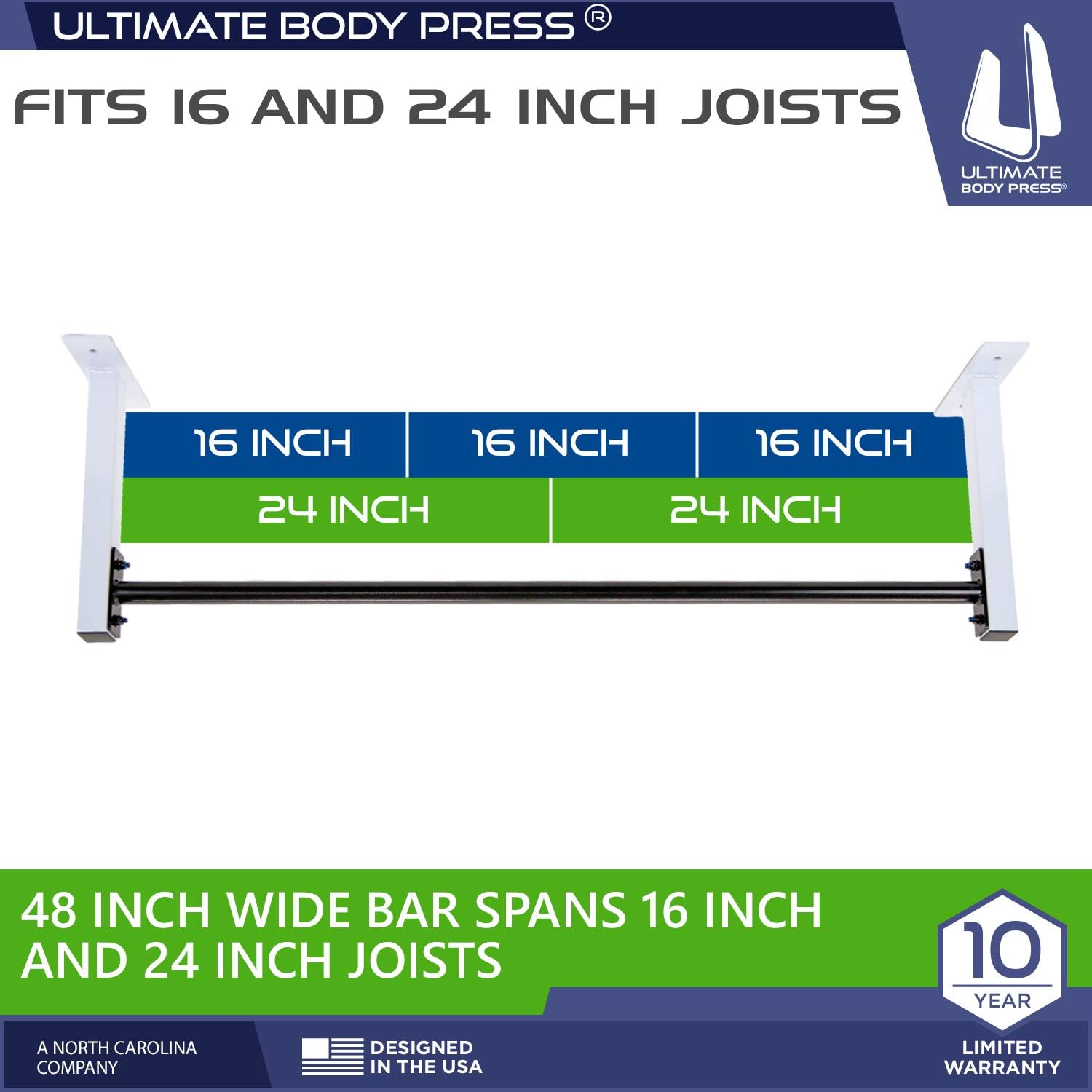 Ceiling Pull Up Bar with 48-In - Home Gym Pull Up Bar 리뷰 및 가격