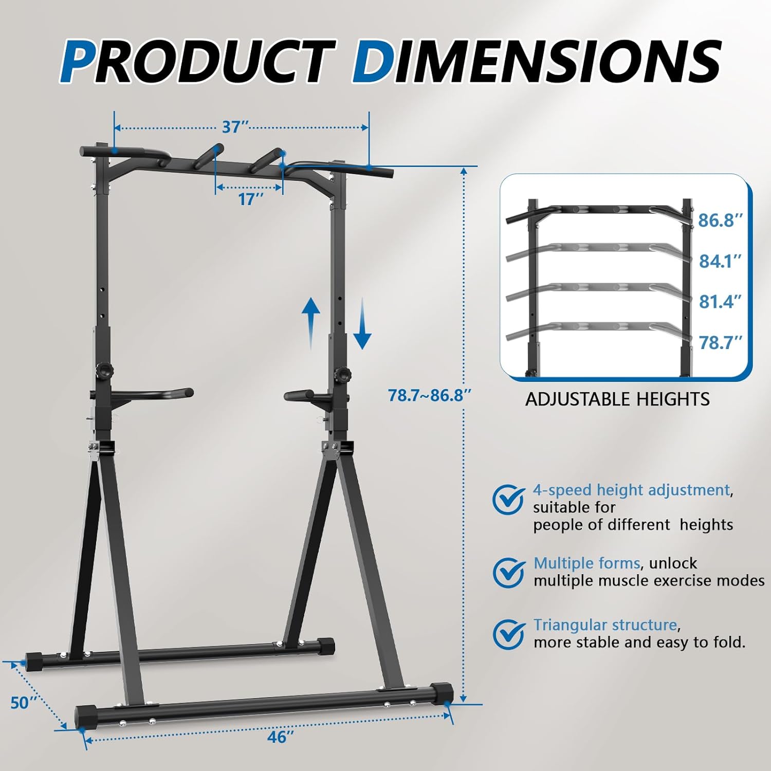 Pull Up Station Power Tower fo - Home Gym Pull Up 리뷰 및 가격