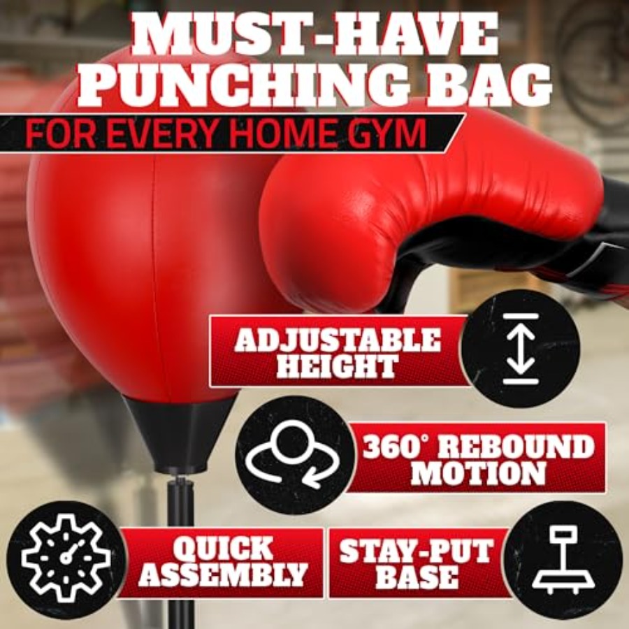 Adjustable Youth Punching Bag  - Boxing Bag Stand 리뷰 및 가격