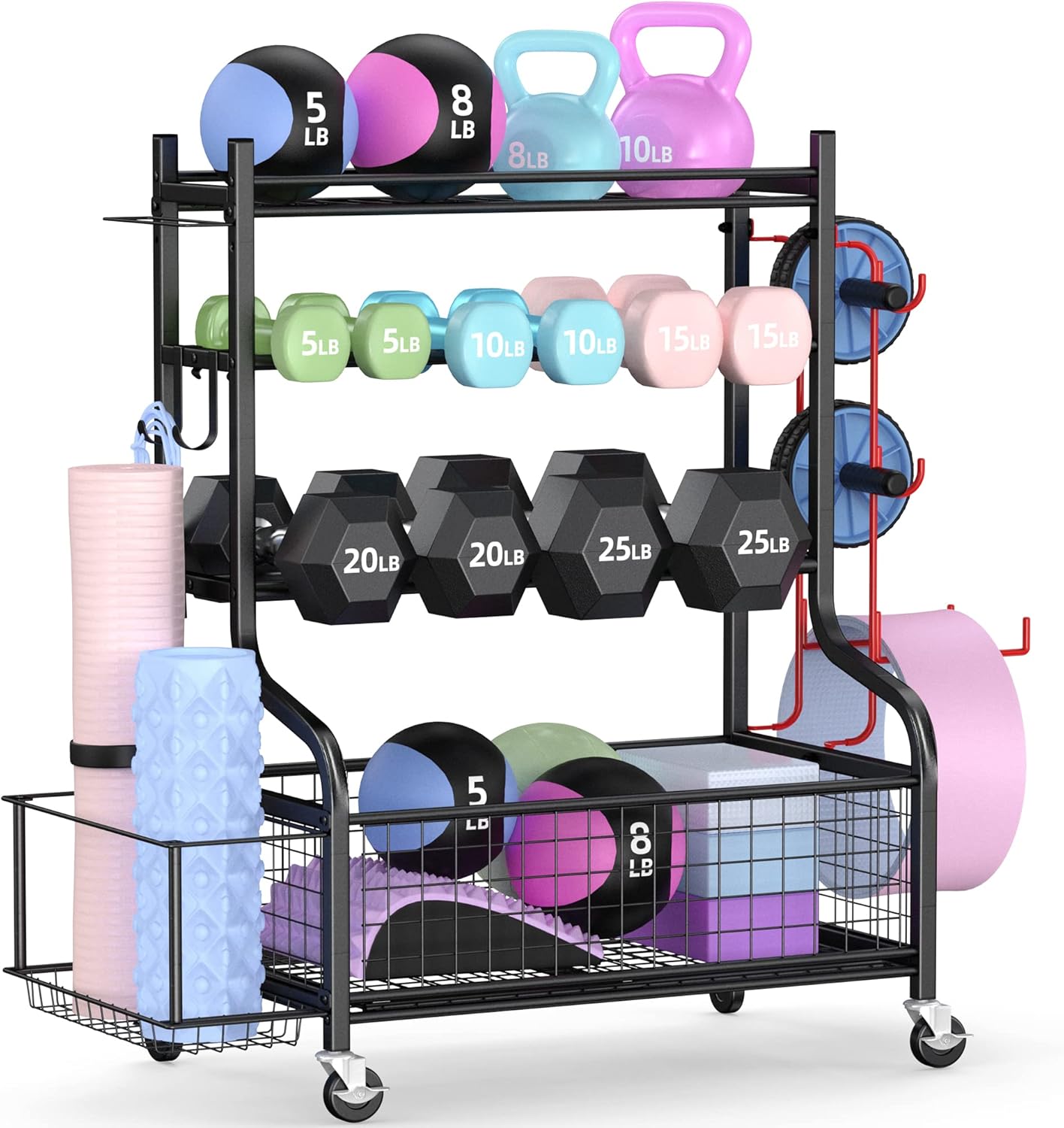 Home Gym Dumbbell Rack with Wh - Home Gym Usa 리뷰 및 가격