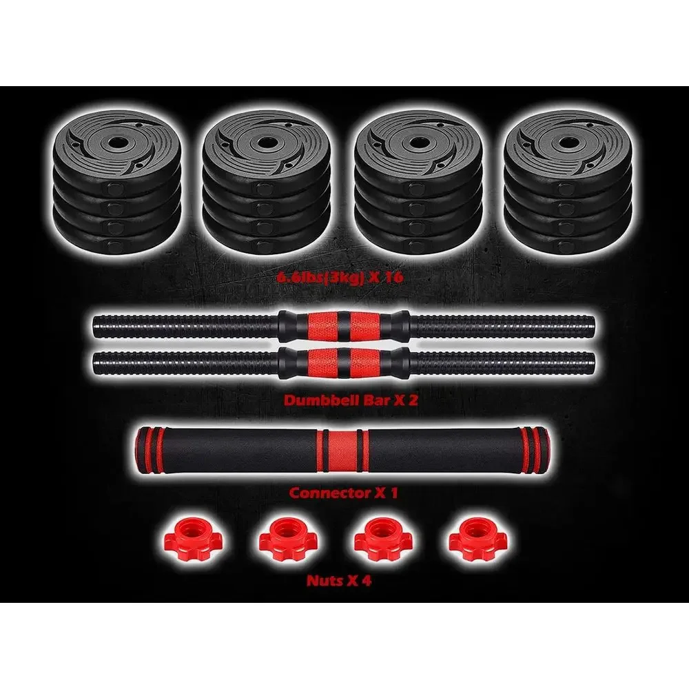 88-110 Lbs Adjustable Dumbbell - Home Gym Dumbbell Workout 리뷰 및 가격
