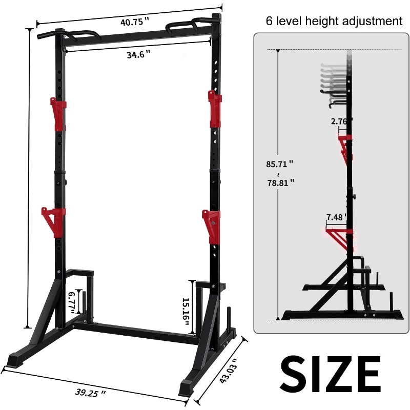 CANPA Multifunction Power Rack - Home Gym Pull Up Bar 리뷰 및 가격