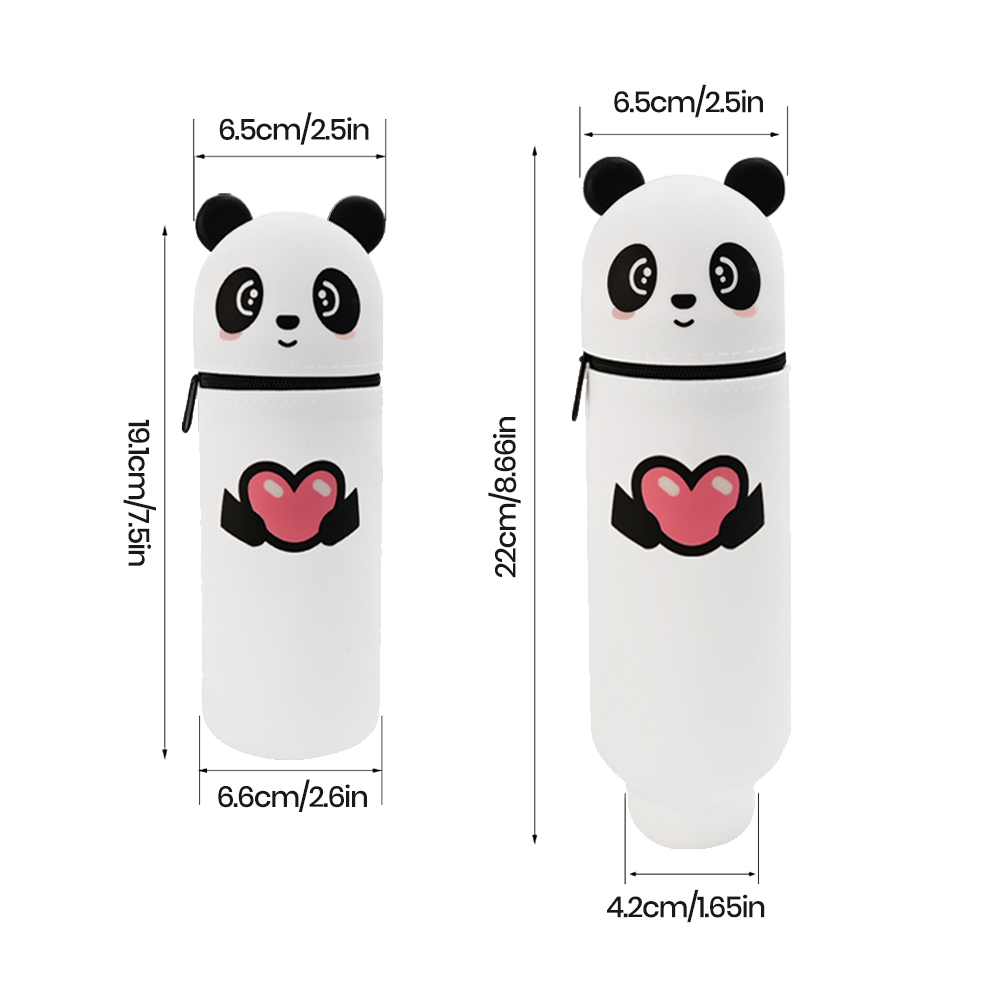Silicone Cartoon Pencil Case w - Boxing Bag Stand 리뷰 및 가격