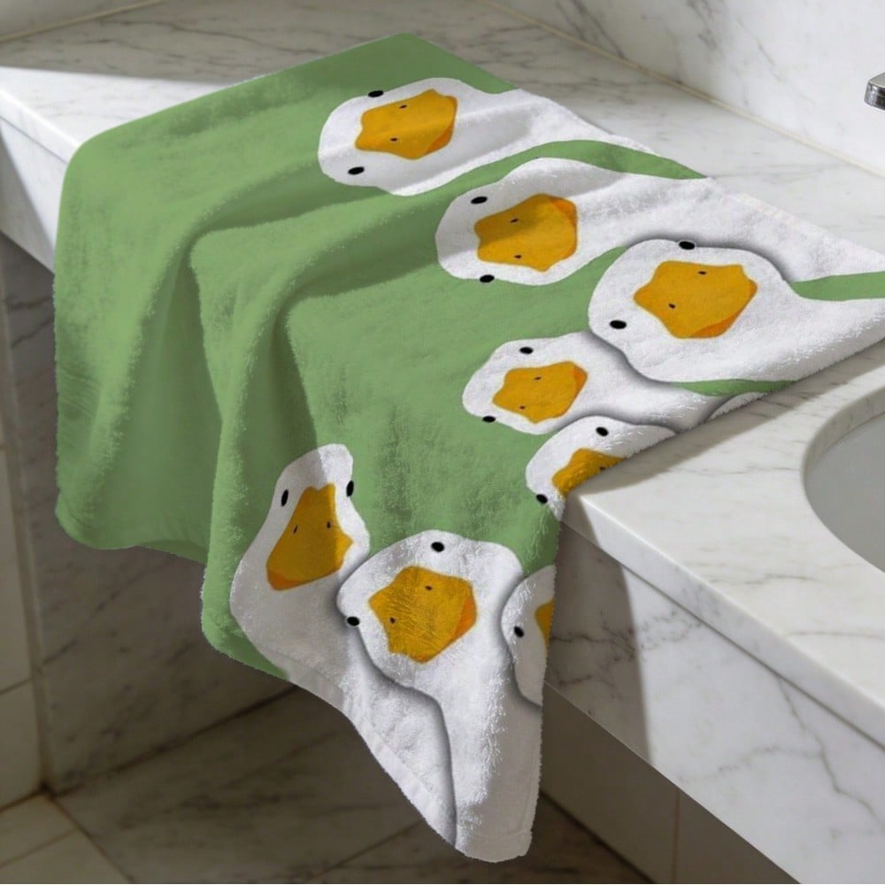 1pcs Cute Cartoon Goose Patter - Home Gym Luxury 리뷰 및 가격