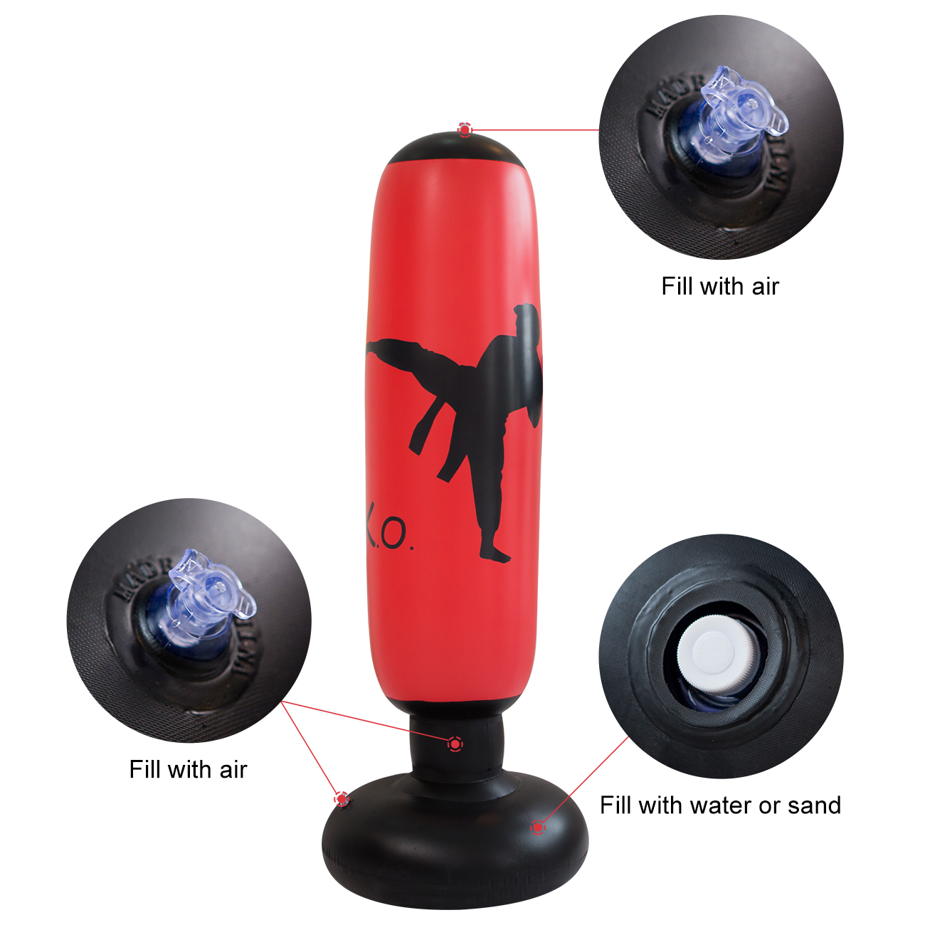 1PC Inflatable Freestanding He - Boxing Bag Stand 리뷰 및 가격