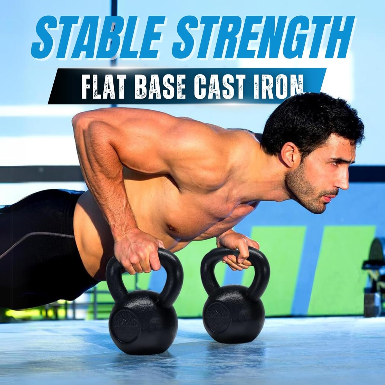 5-80 lbs Cast Iron Kettlebell  - Home Gym Dumbbell Workout 리뷰 및 가격