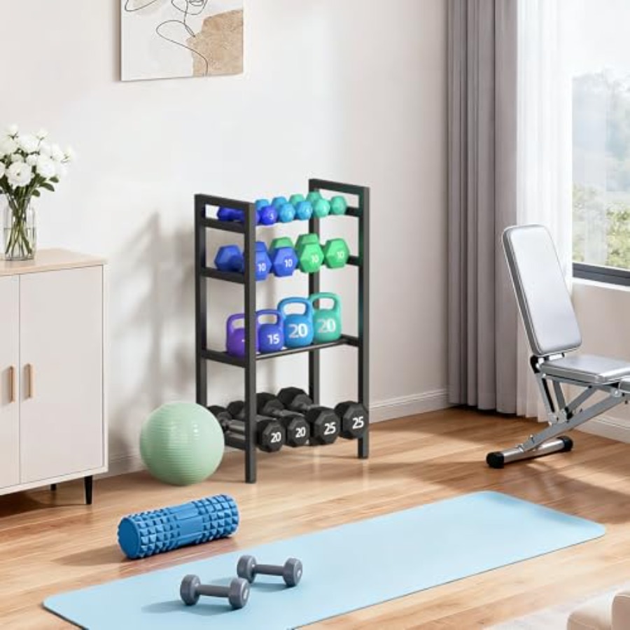 4 Tier Dumbbell RackAdjustable - Home Gym Dumbbell Workout 리뷰 및 가격